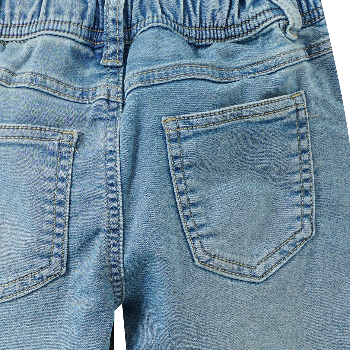 Baby Jeans mit Used-Effekt