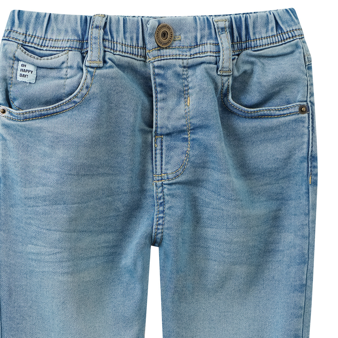 Baby Jeans mit Used-Effekt