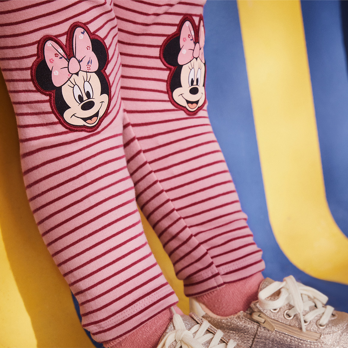Minnie Maus Leggings mit Streifen | Ernsting's family
