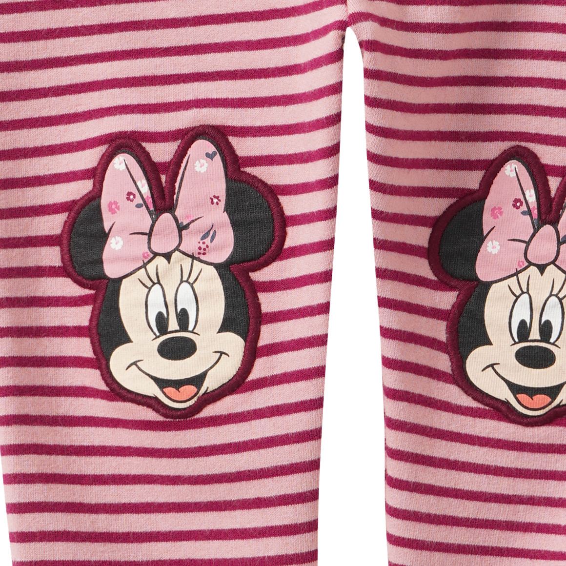 Minnie Maus Leggings mit Streifen