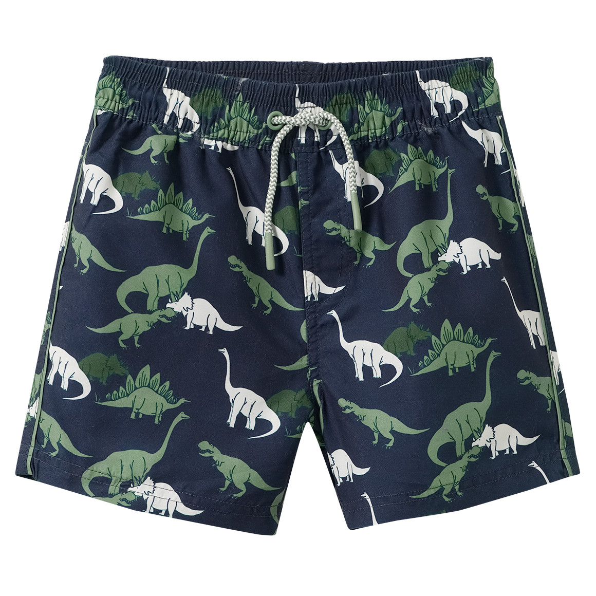 Jungen Badeshorts mit Dino-Allover