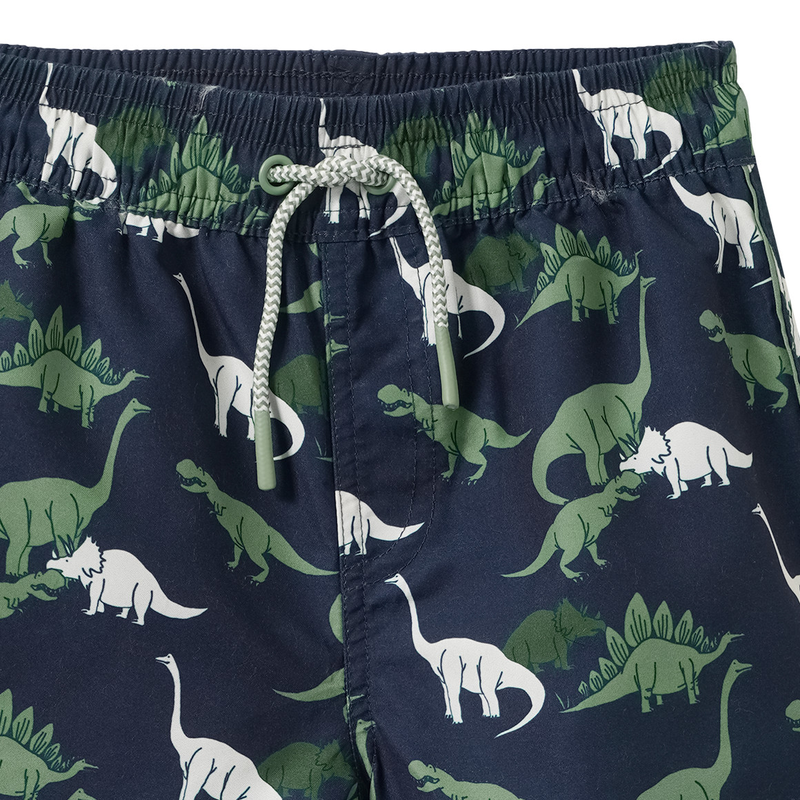 Jungen Badeshorts mit Dino-Allover
