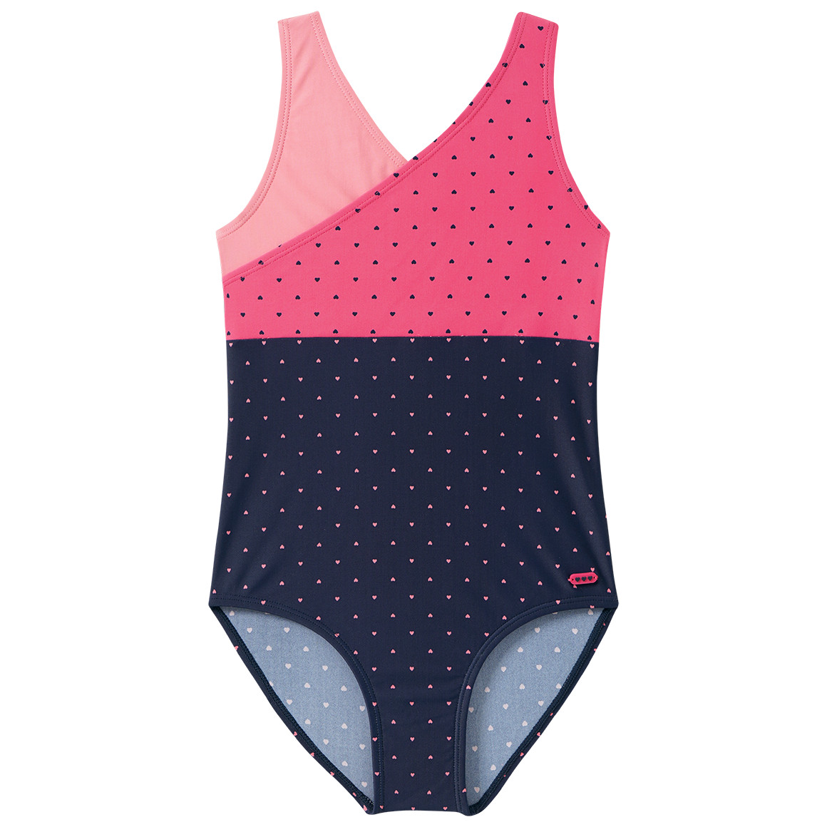 Mädchen Badeanzug in Wickeloptik