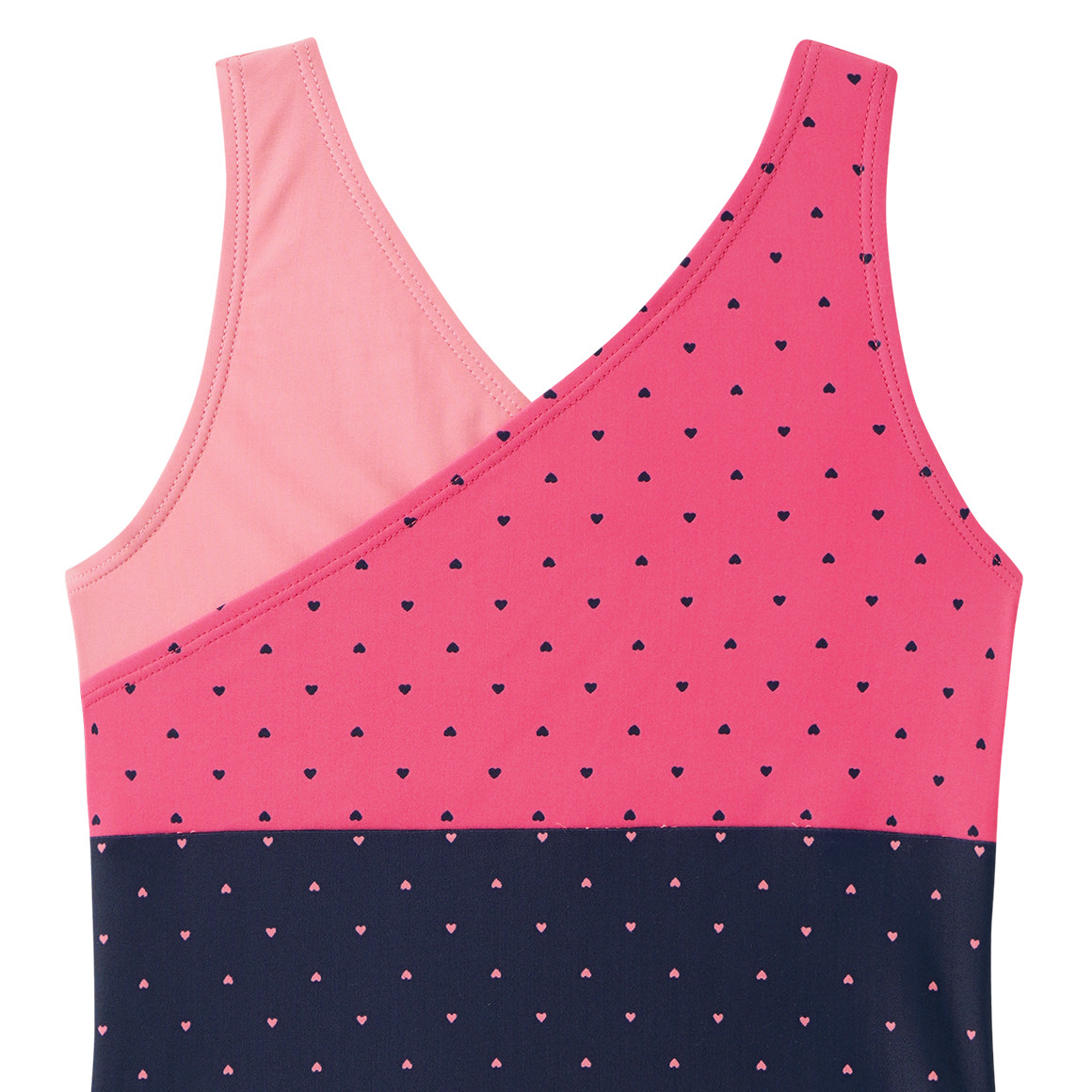 Mädchen Badeanzug in Wickeloptik