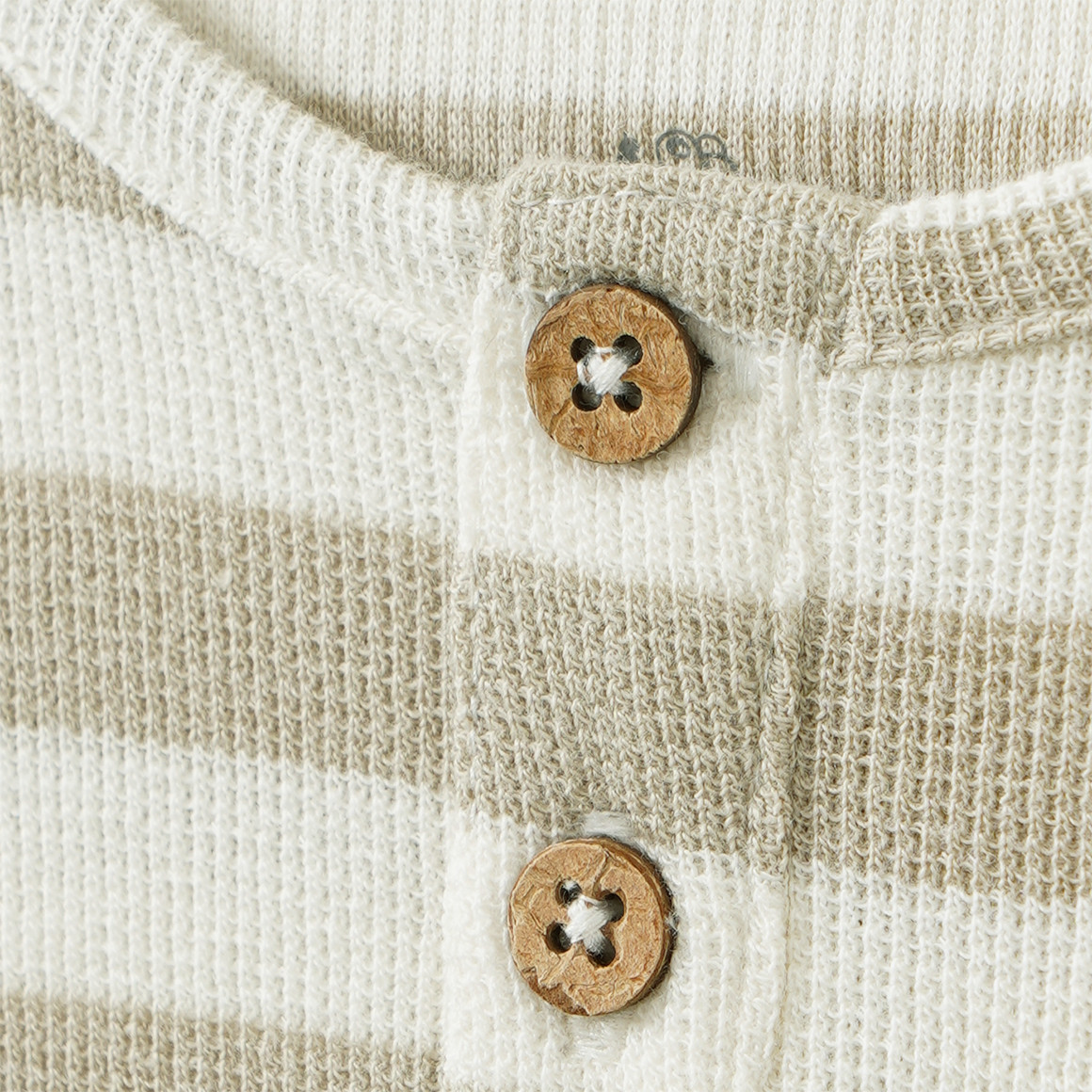 Baby Langarmshirt mit Waffelstruktur