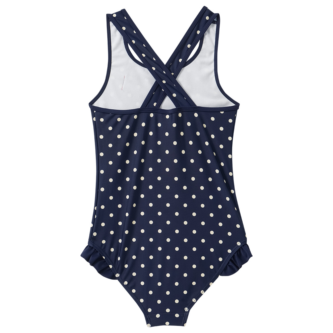 Mädchen Badeanzug mit Punkten