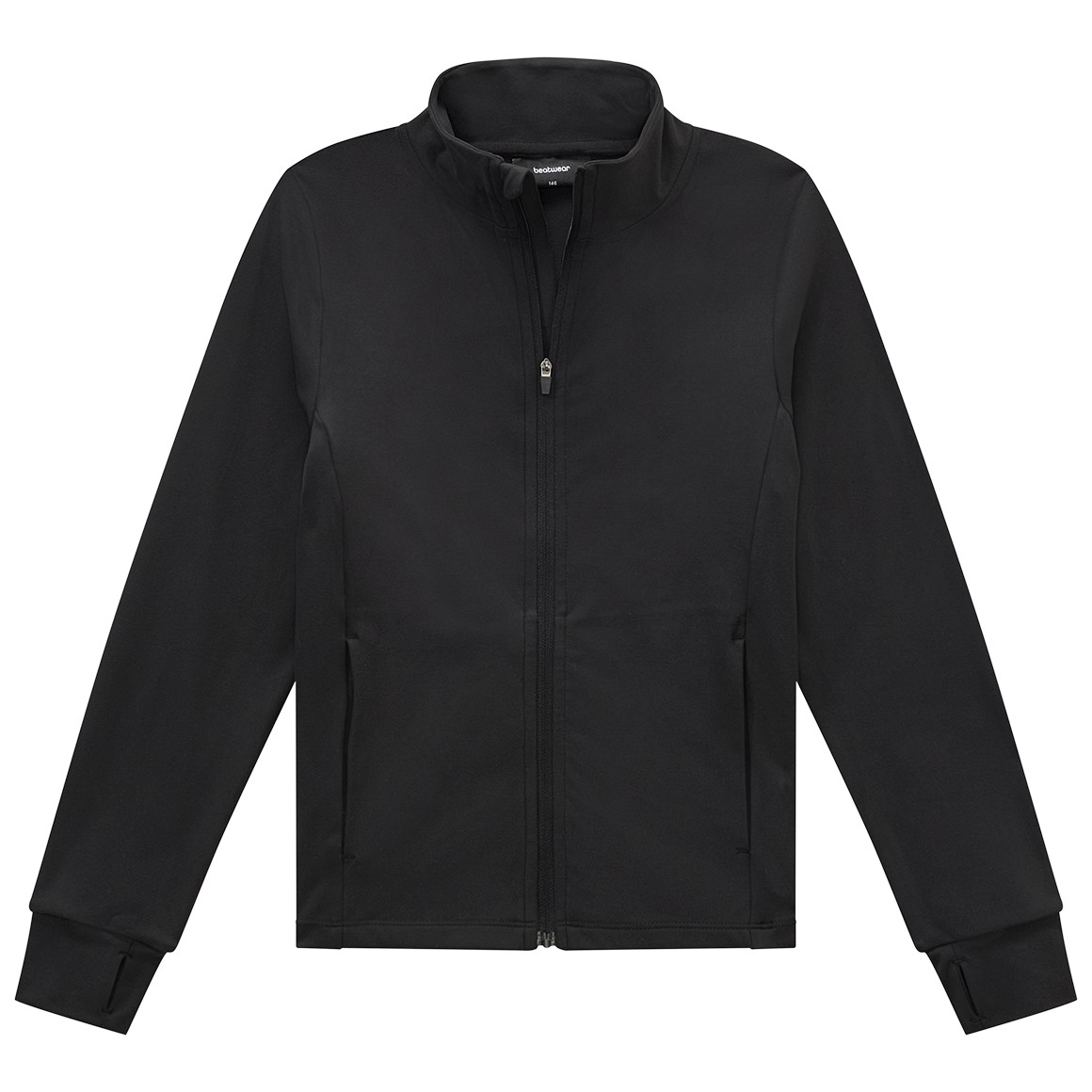 Mädchen Sport-Jacke unifarben