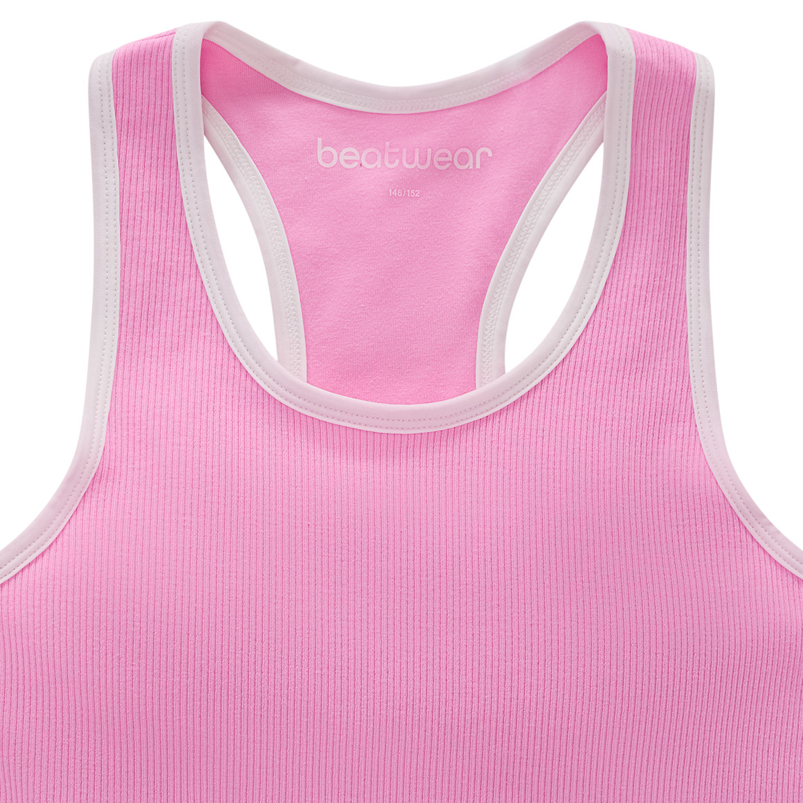 Sport-top voor meisjes met ingenaaide bustier