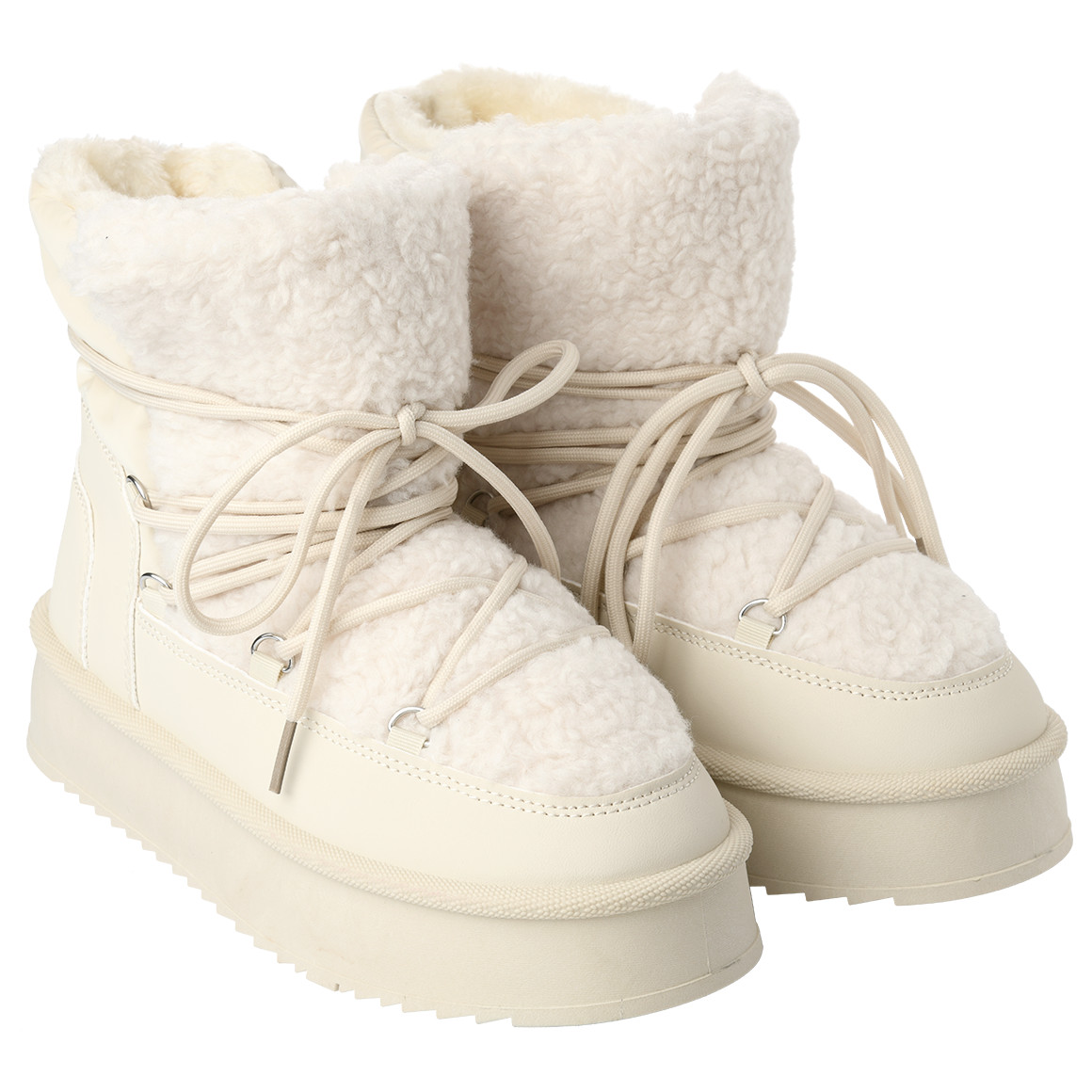 Winterlaarzen met veters voor dames