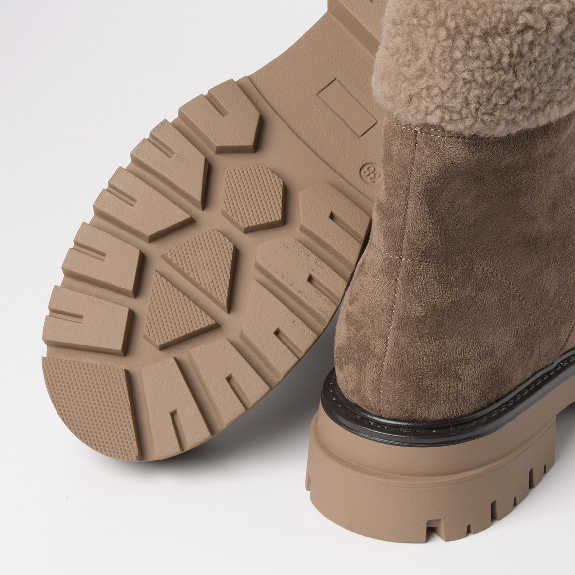 Dames enkellaarsjes met veters