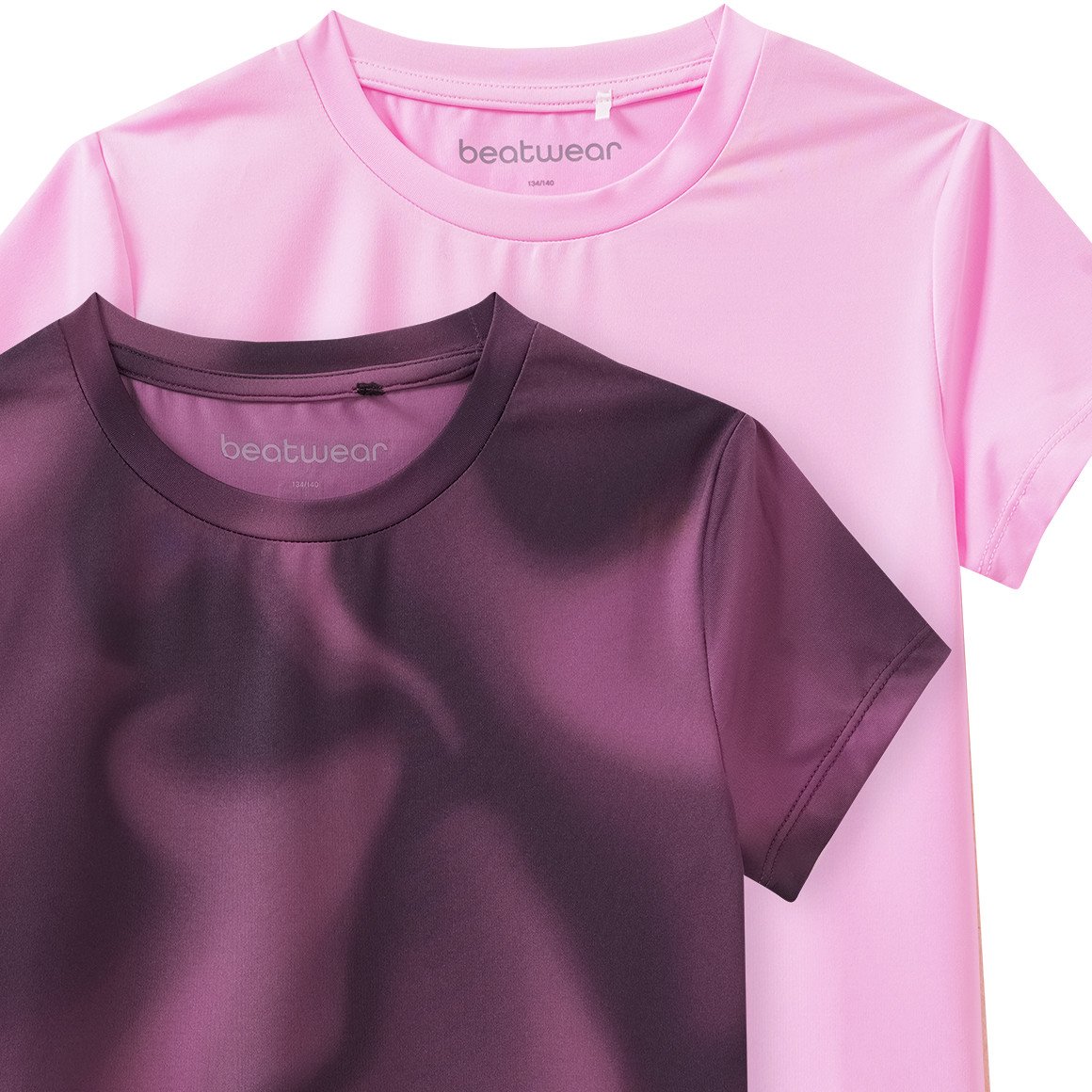 2 Mädchen Sport-T-Shirts im Set