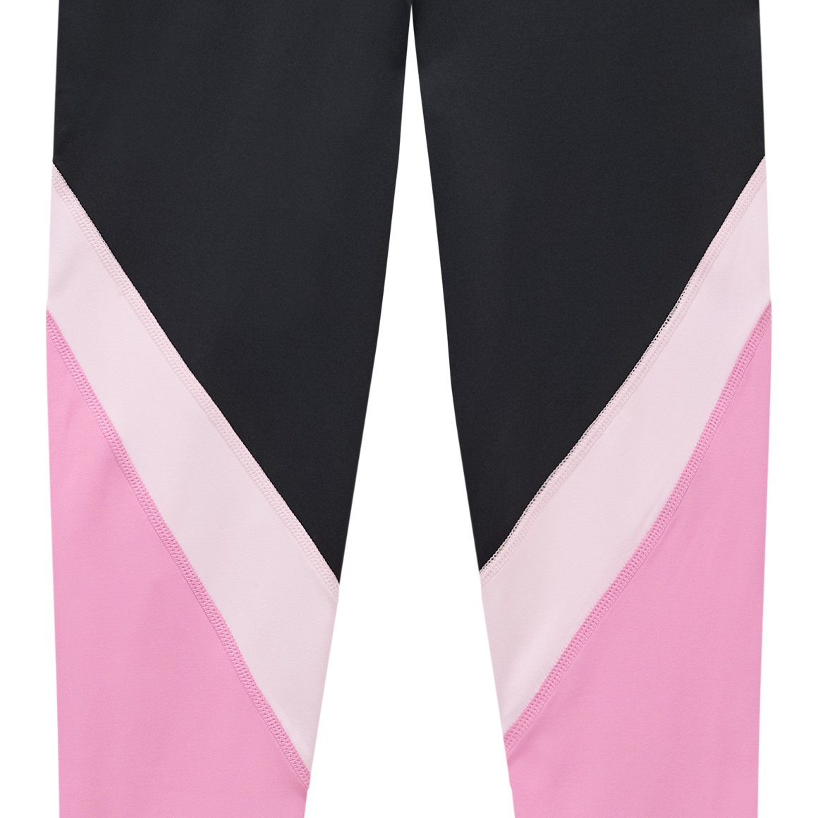 Mädchen Sport-Leggings mit Farbteilern