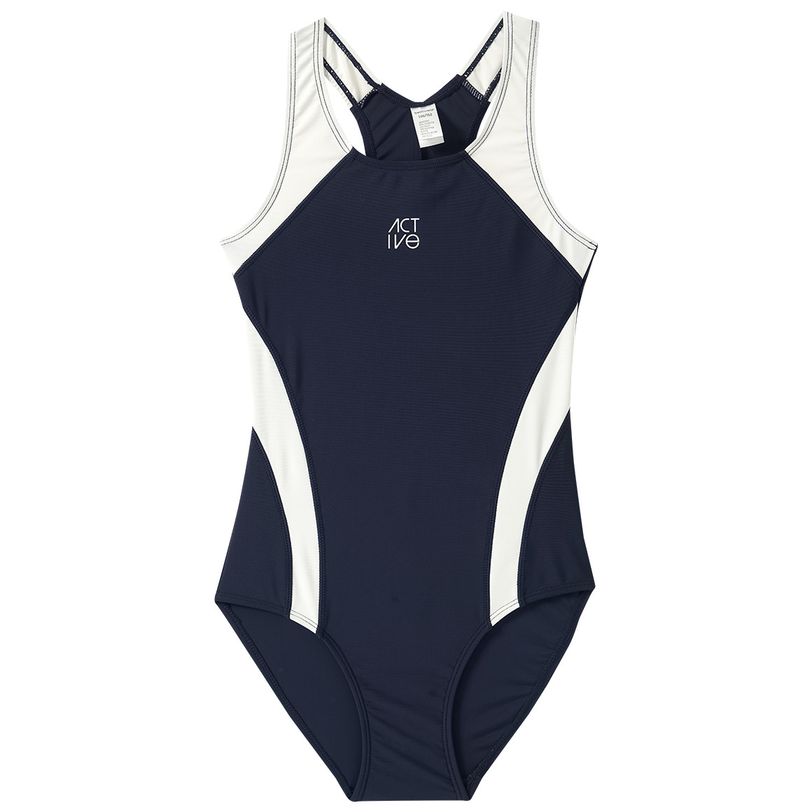 Mädchen Sport-Badeanzug mit Ringerrücken