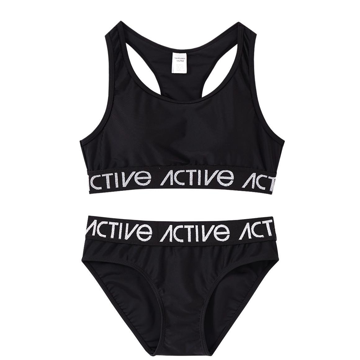 Mädchen Bikini im sportlichen Stil