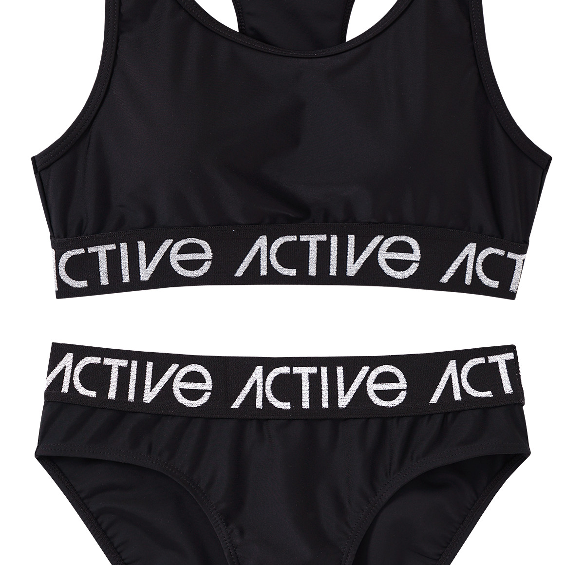 Mädchen Bikini im sportlichen Stil