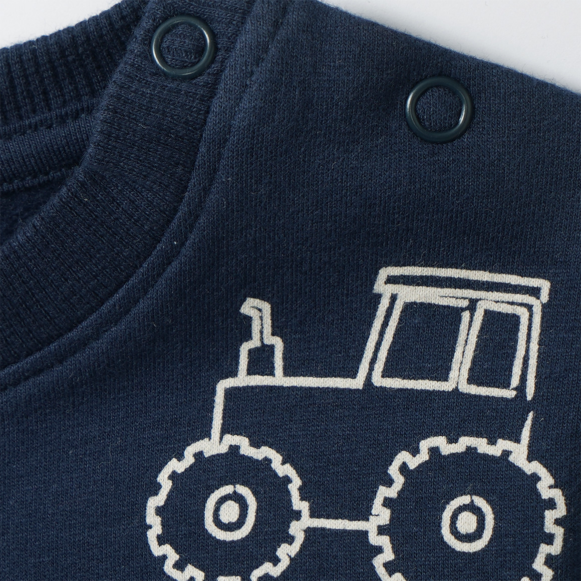 Baby Sweatshirt mit Trecker-Print