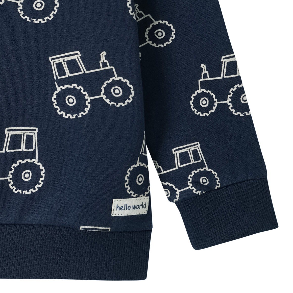 Baby Sweatshirt mit Trecker-Print