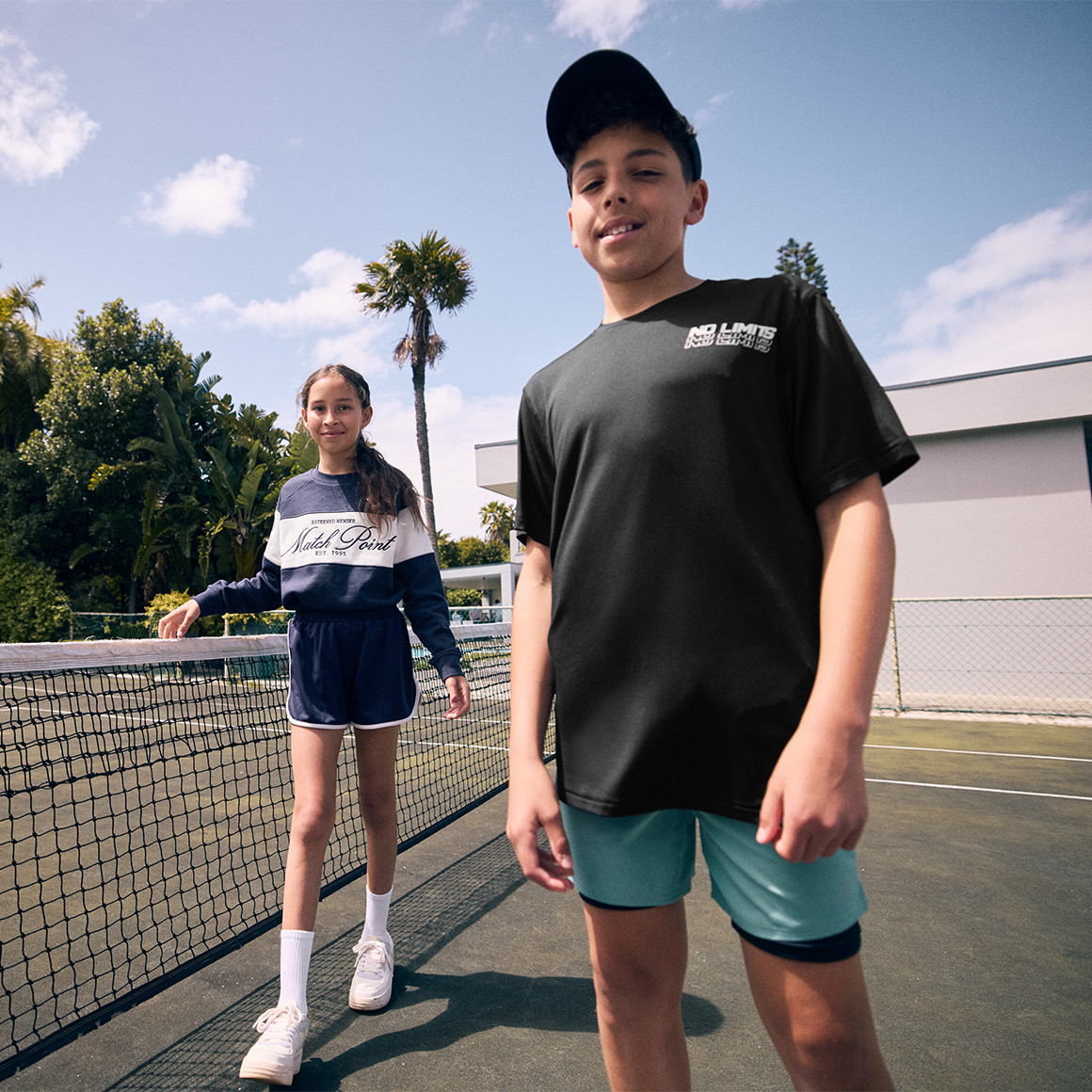  Jungen Sport-T-Shirt mit Print