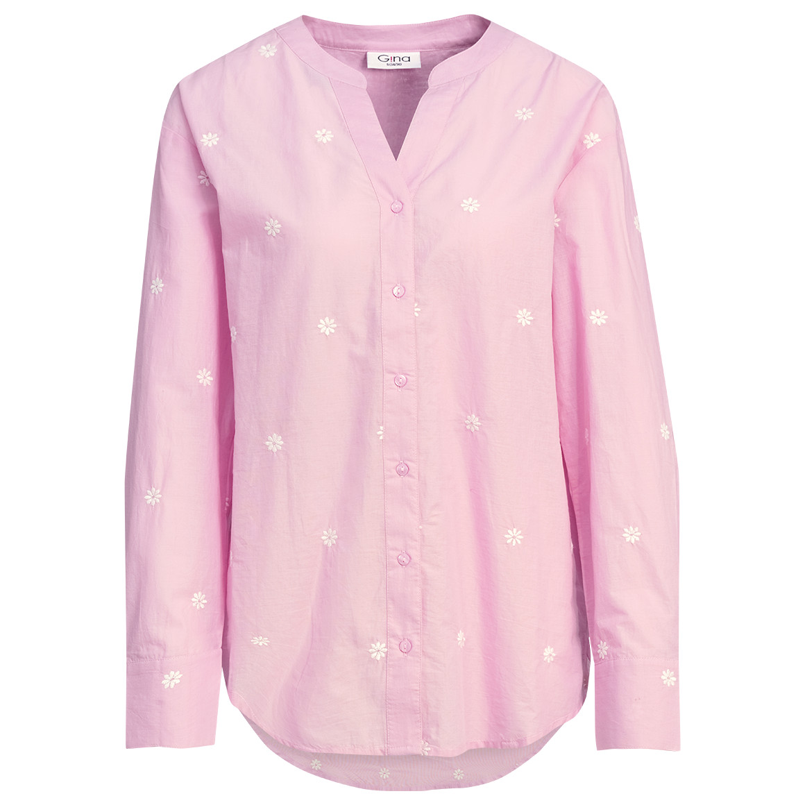 Damen Bluse mit Allover-Stickerei