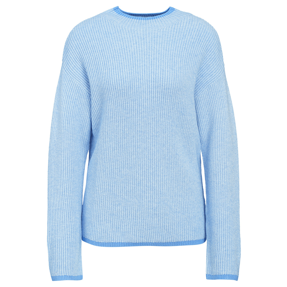 Damen Strickpullover mit Stehkragen