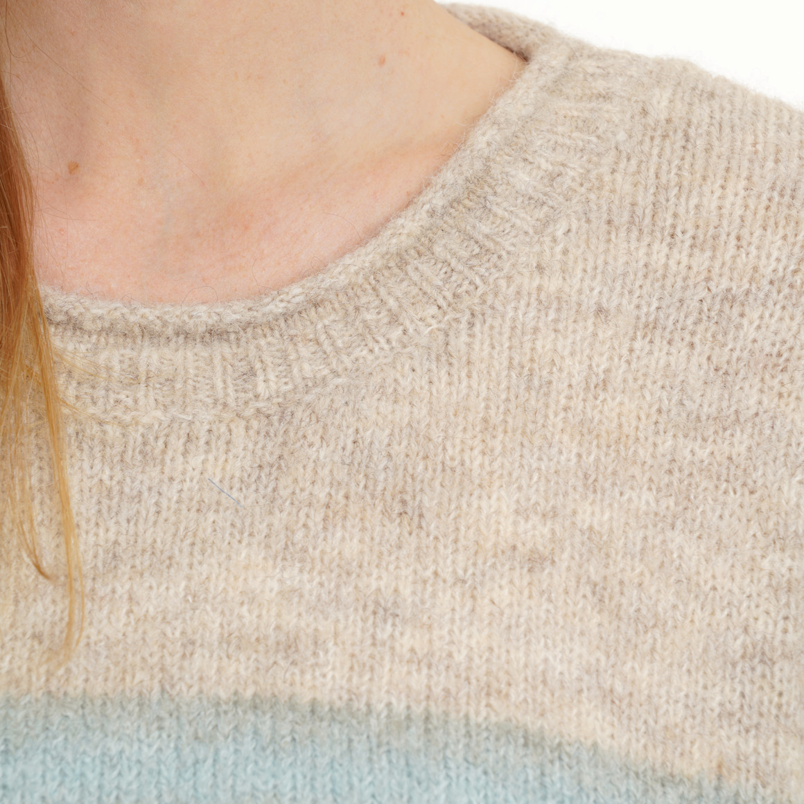 Damen Strickpullover mit Wolle