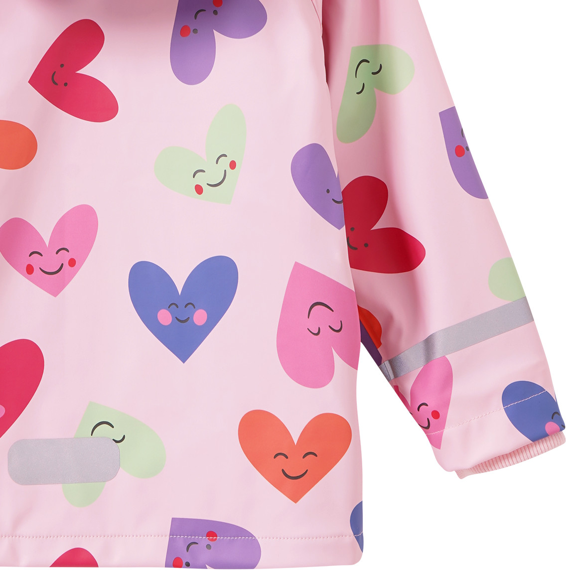 Mädchen Regenjacke mit Beschichtung