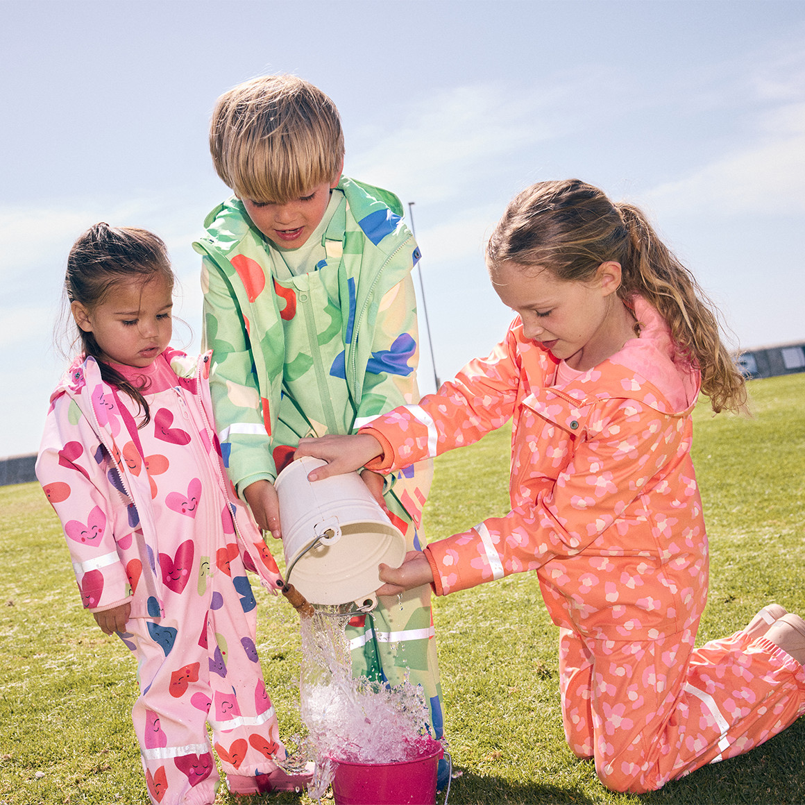 Kinder Regenhose mit Beschichtung