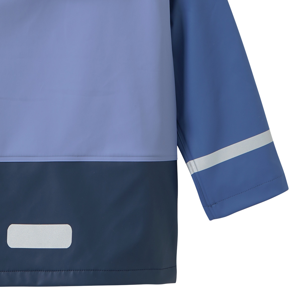 3-in-1 Kinder Regenjacke mit Colourblocking