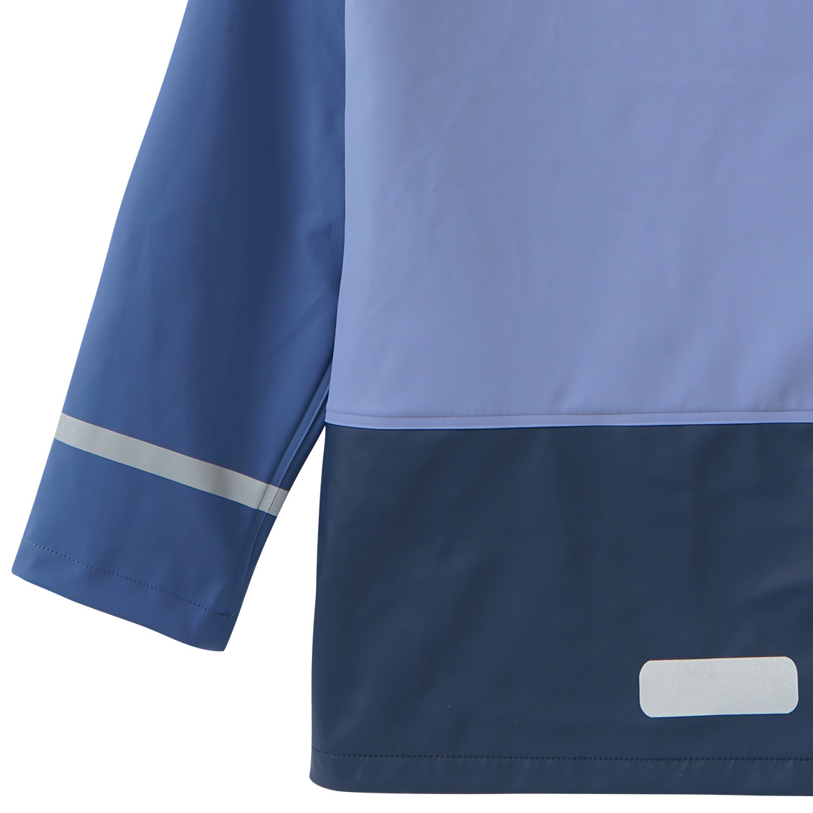 3-in-1 Kinder Regenjacke mit Colourblocking