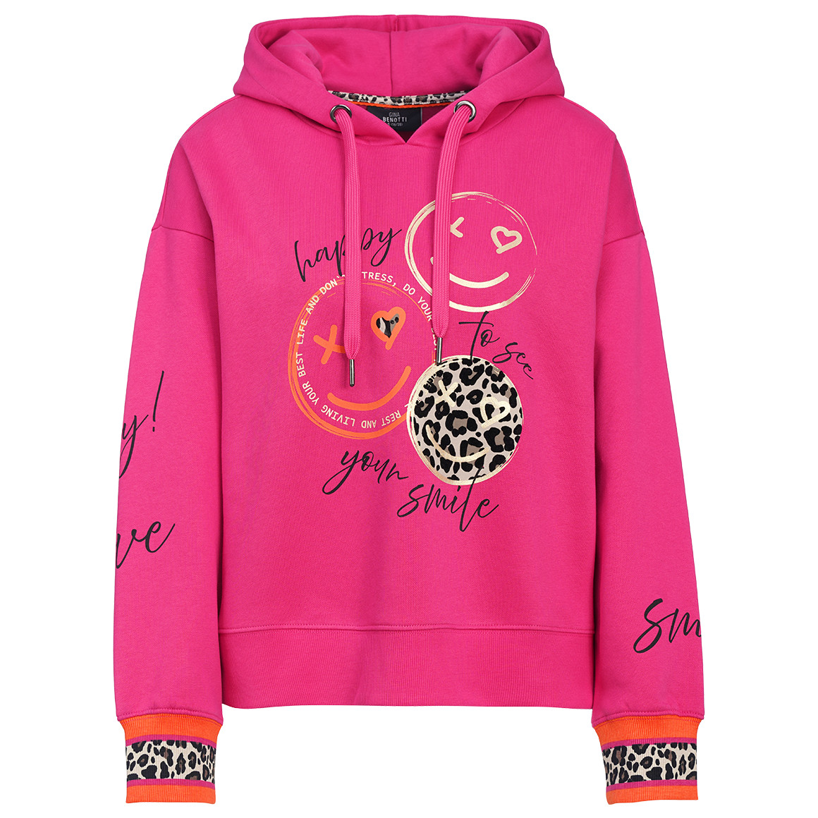 Damen Hoodie mit Print