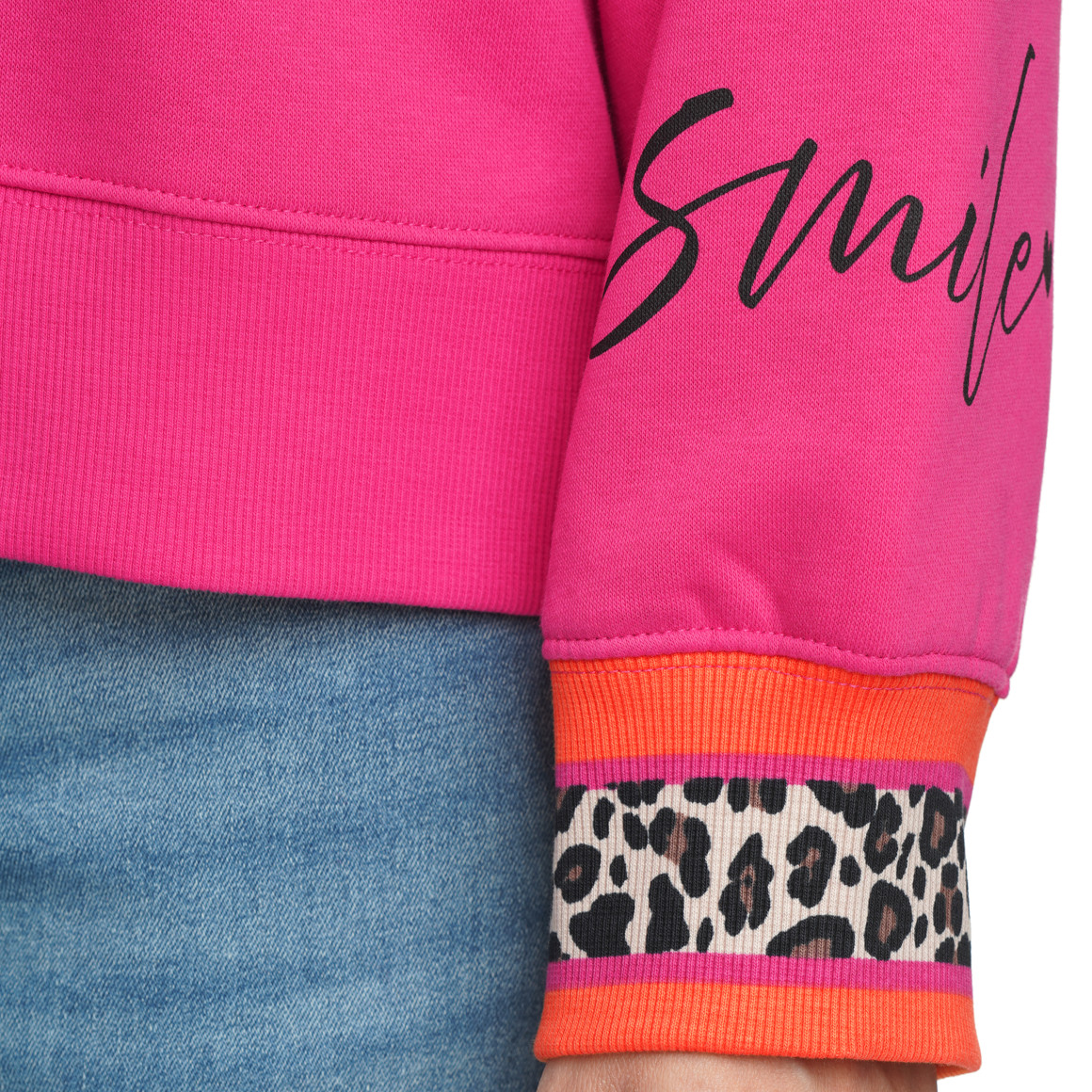 Damen Hoodie mit Print