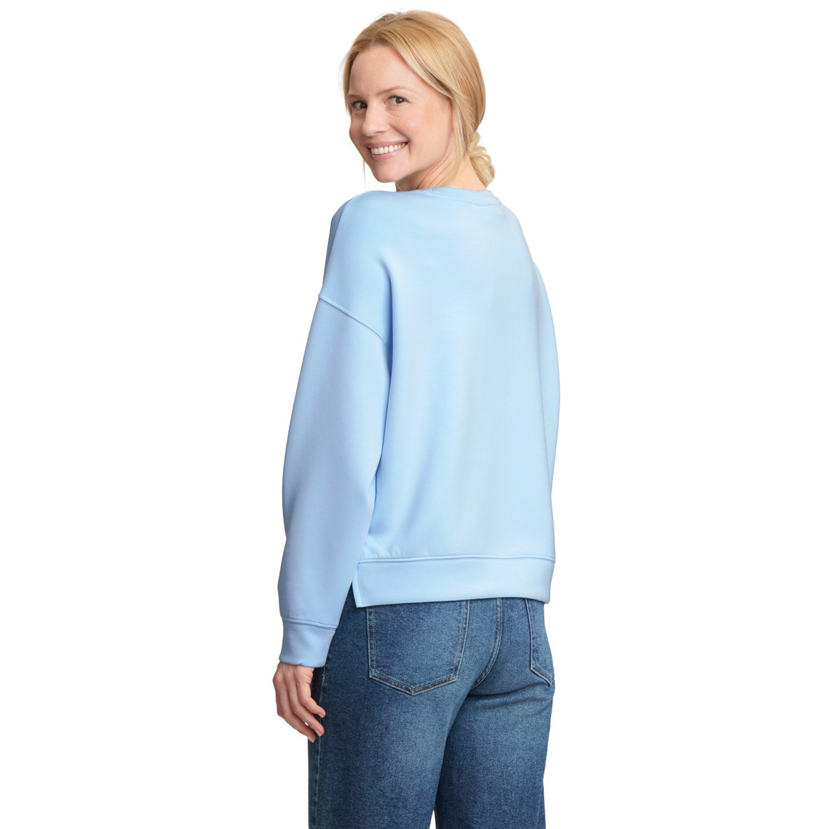 Damen Sweatshirt aus Modal-Mix