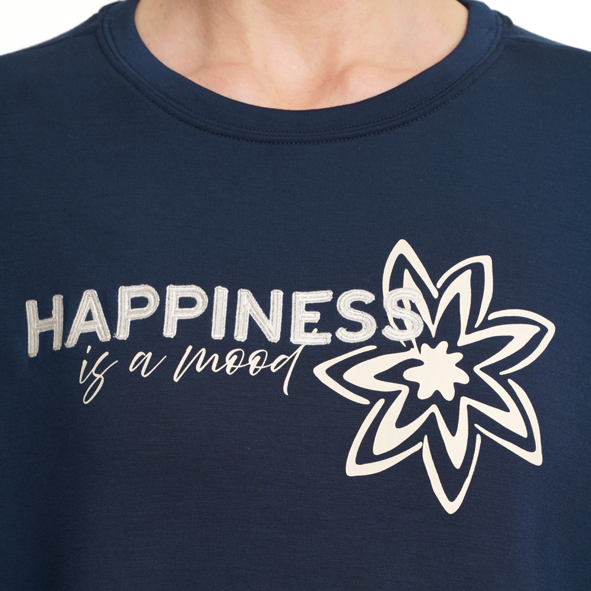 Damen Sweatshirt aus Modal-Mix