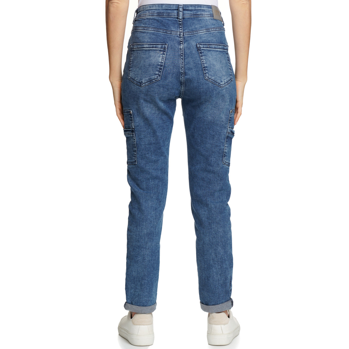 Damen Slim-Jeans aus Denim