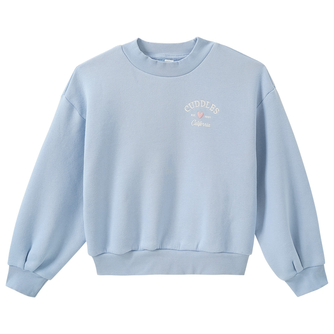 Sweater voor meisjes met opdruk
