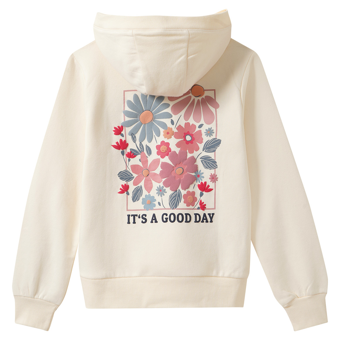 Mädchen Hoodie mit Rücken-Print