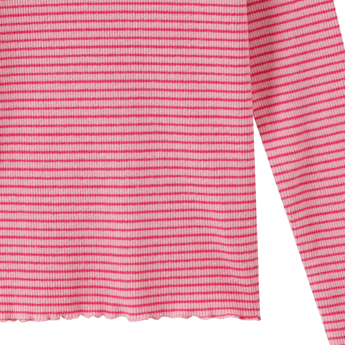 Mädchen Langarmshirt mit Streifen