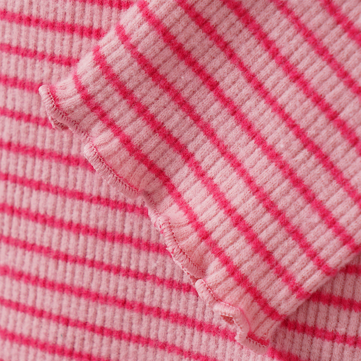 Mädchen Langarmshirt mit Streifen