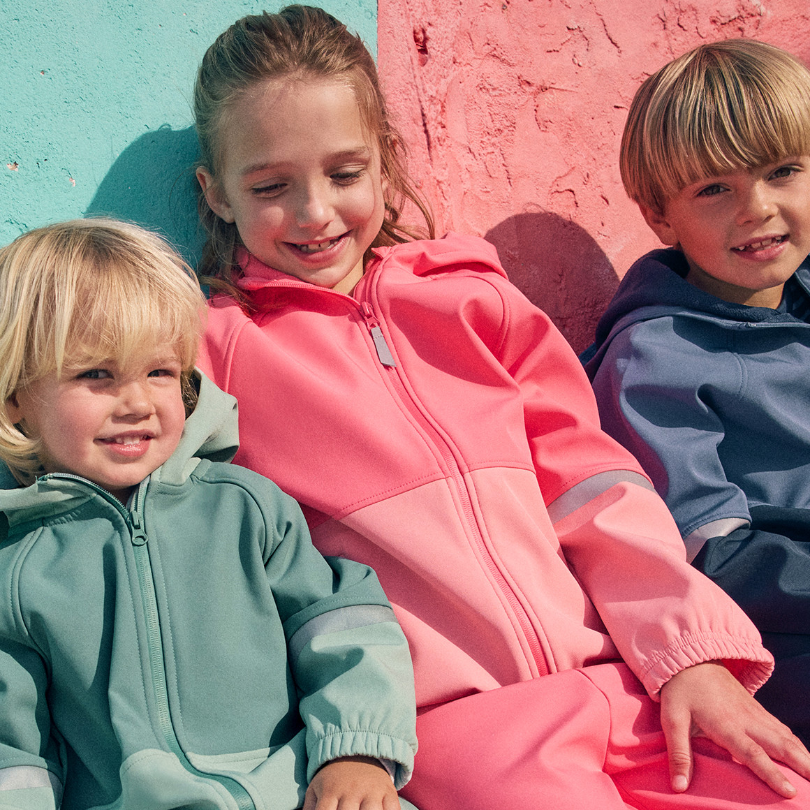 Mädchen Softshelljacke mit Futter