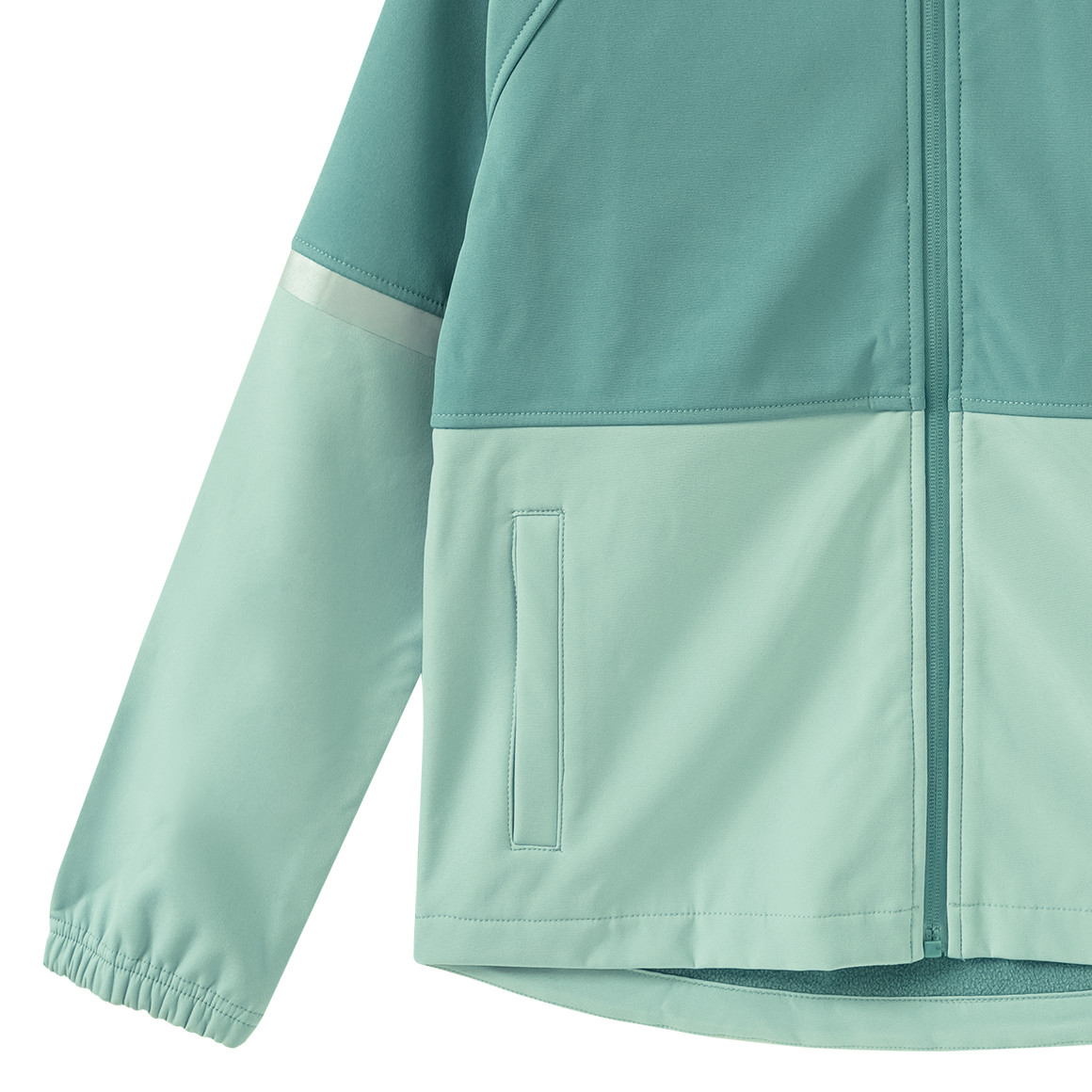 Softshelljack voor kinderen met voering