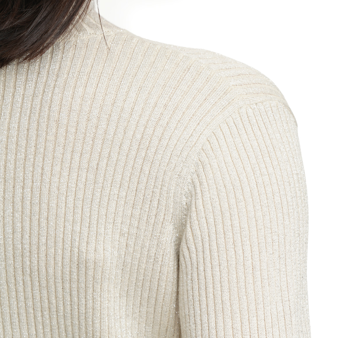 Damen Langarmshirt mit Glitzer