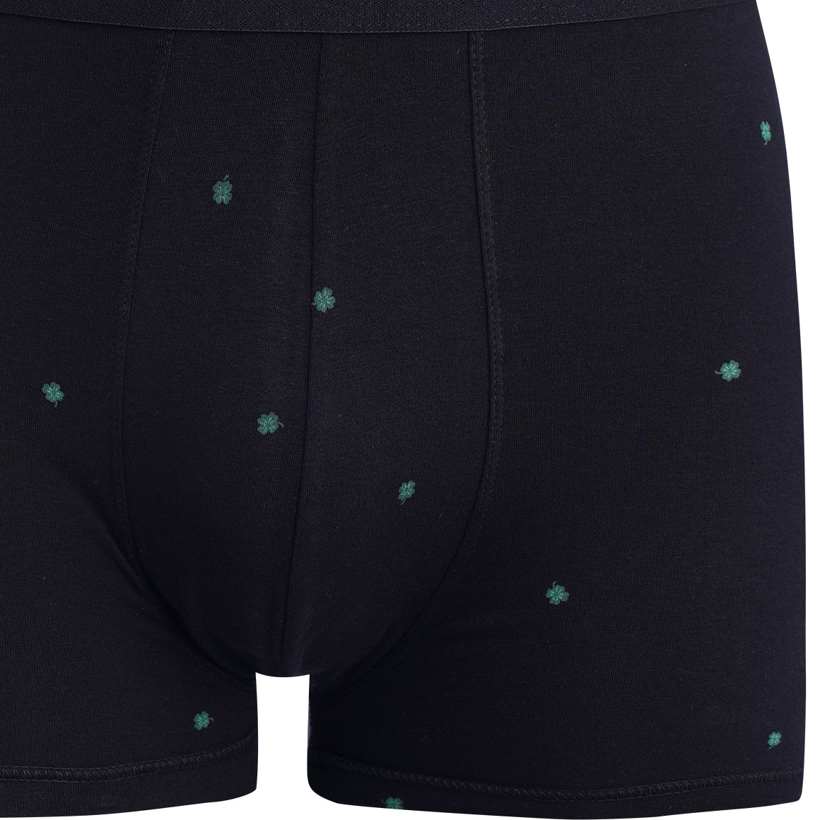 Herren Retroshorts mit Kleeblatt-Print