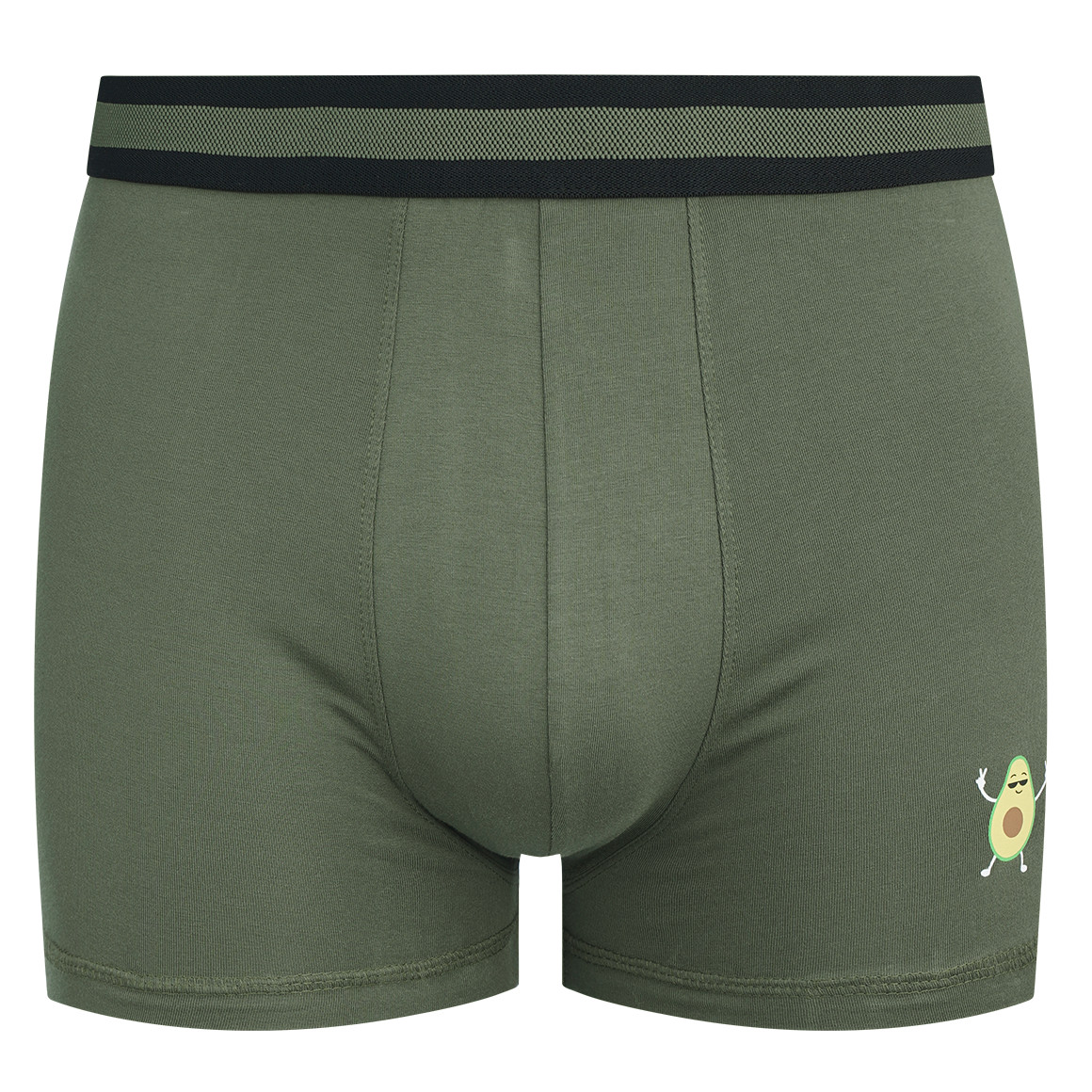 Herenretroshorts met motief
