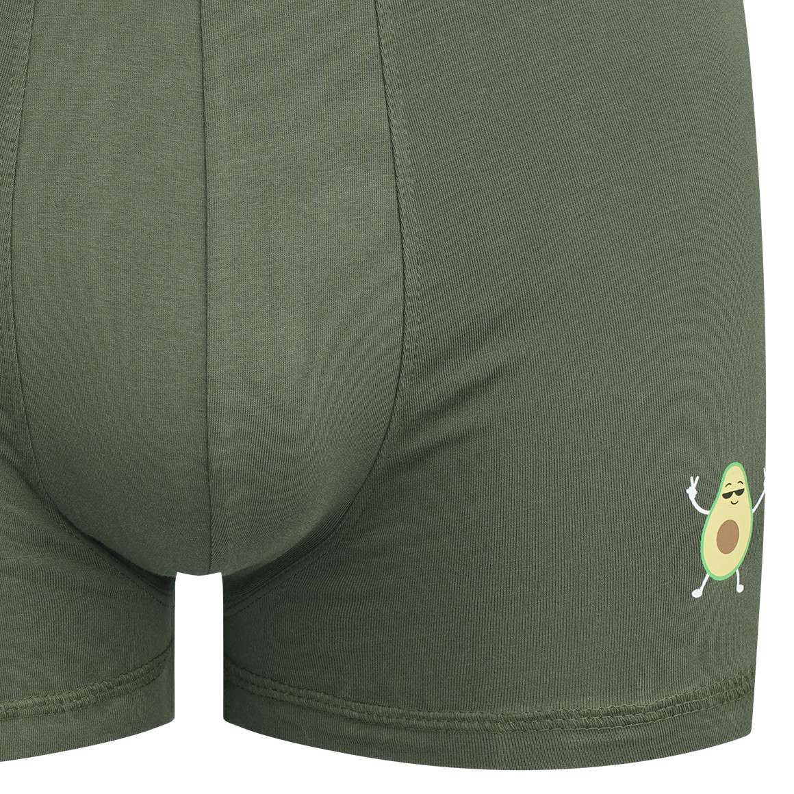 Herenretroshorts met motief