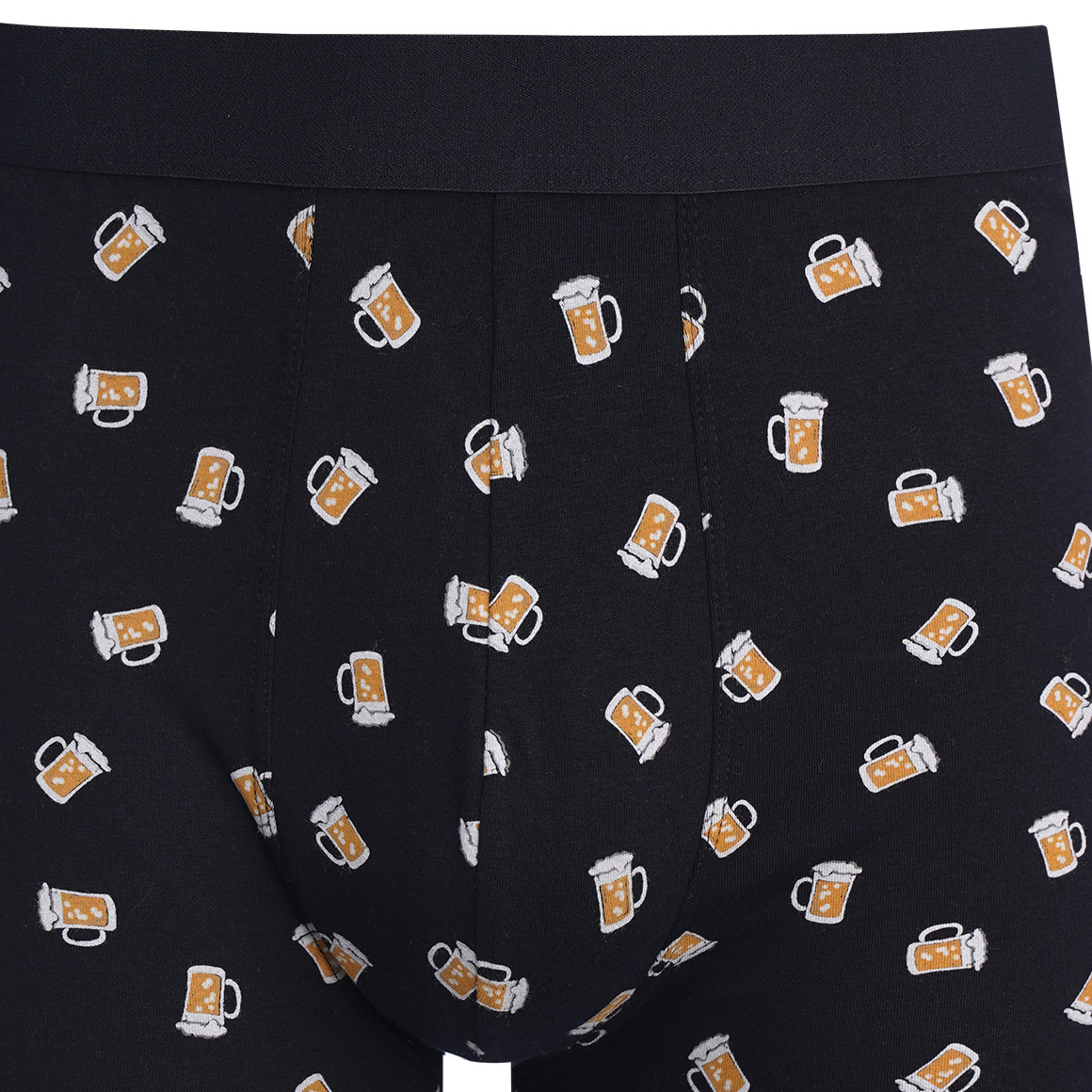 Herren Retroshorts mit Print allover