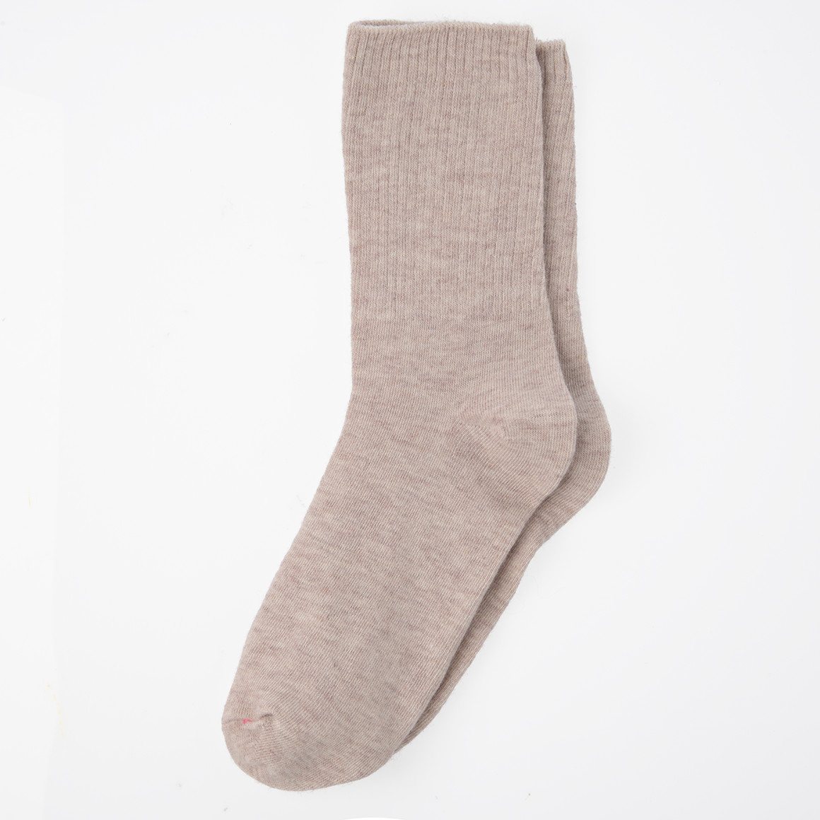 1 Paar Damen Socken unifarben