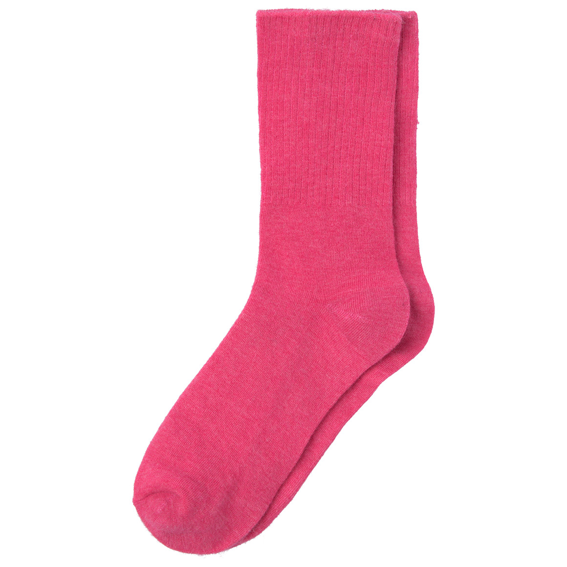 1 Paar Damen Socken unifarben