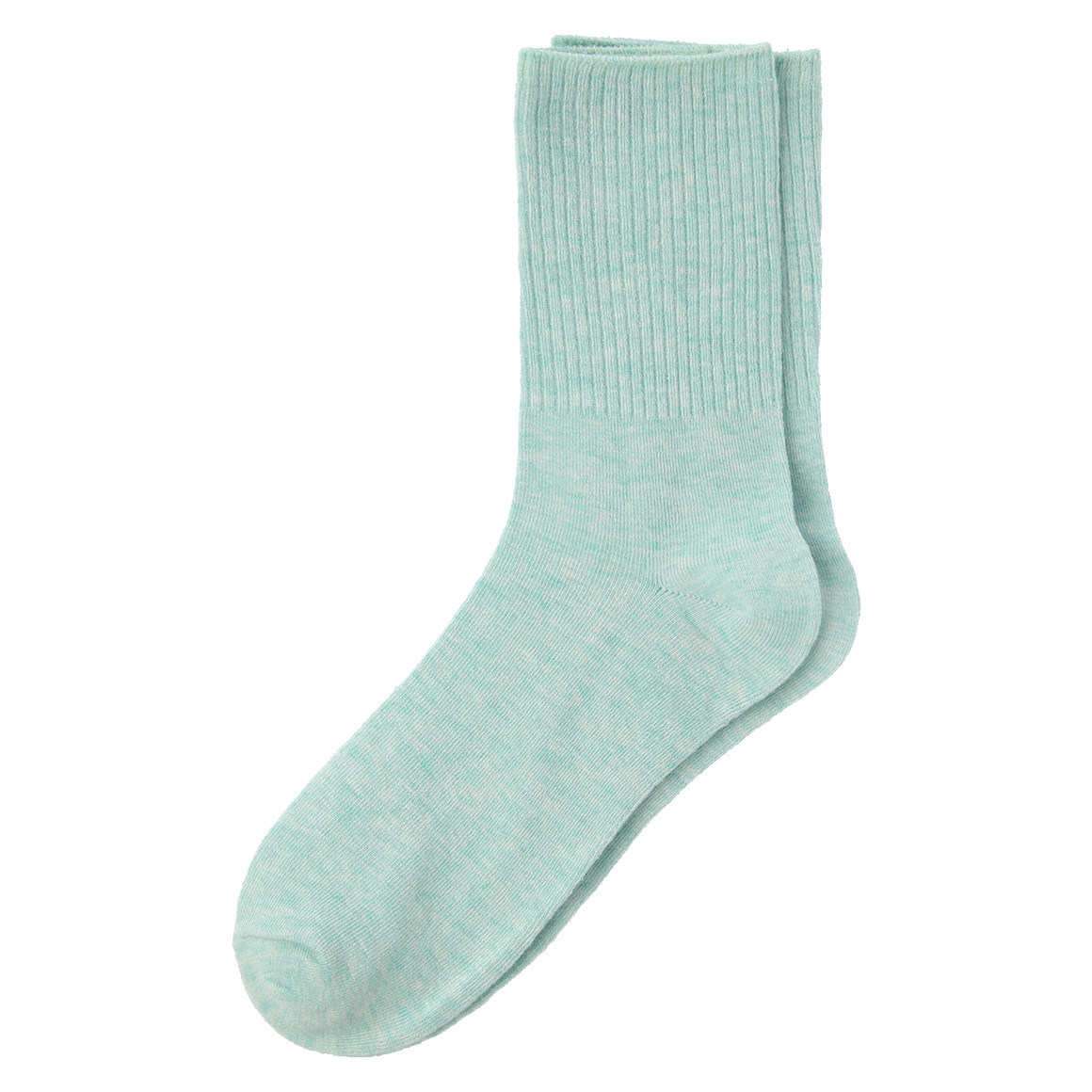 1 Paar Damen Socken unifarben