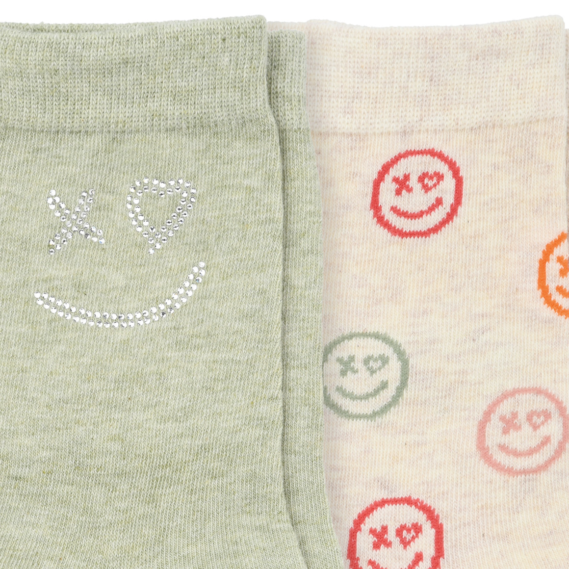 2 Paar Damen Socken mit lustigen Motiven