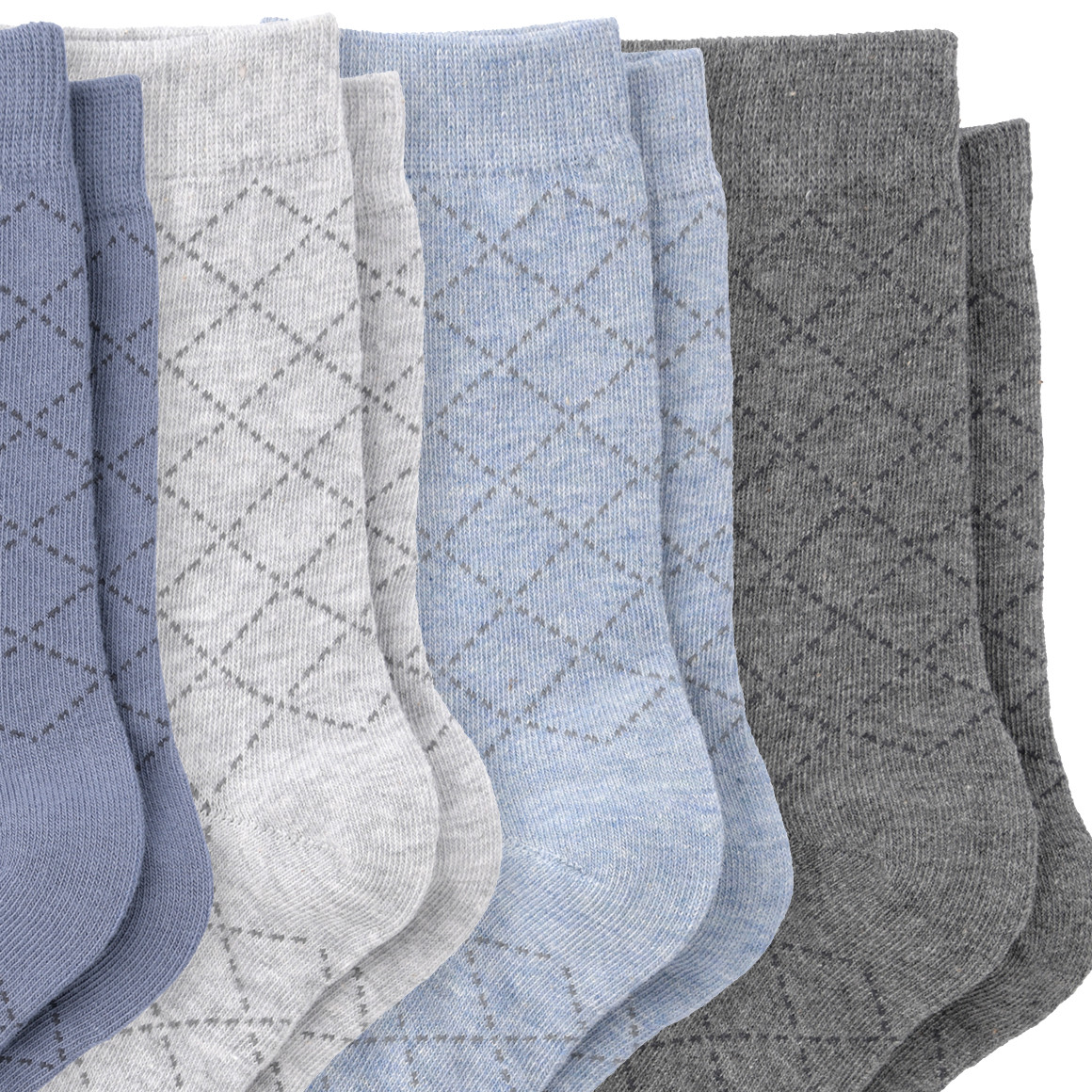 5 Paar Damen Socken mit Bio-Baumwolle